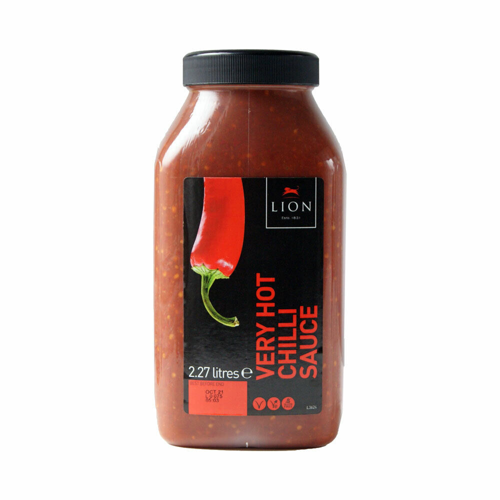 Lion's Sauces Very Hot Chilli Sauce 1x2.27L